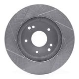 Dynamic Friction 1963-1982 Chevrolet Camaro Front Right/ Rear Right Slotted Silver Brake Rotor by Dynamic Friction Company 611-47008R