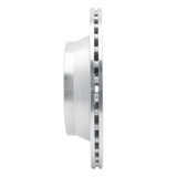 Dynamic Friction 1984-1987 Chevrolet Corvette Front Left Slotted Silver Brake Rotor by Dynamic Friction Company 611-47015L