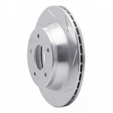 Dynamic Friction 1984-1987 Chevrolet Corvette Front Right Slotted Silver Brake Rotor by Dynamic Friction Company 611-47015R