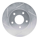 Dynamic Friction 1988-1996 Buick Cutlass Supreme Front Left Slotted Silver Brake Rotor by Dynamic Friction Company 611-47019L