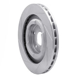 Dynamic Friction 2006-2013 Chevrolet Corvette Front Right Slotted Silver Brake Rotor by Dynamic Friction Company 611-47034R