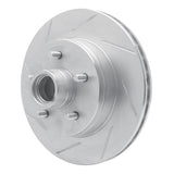 Dynamic Friction 1985-1992 Chevrolet Camaro Front Left Slotted Silver Brake Rotor by Dynamic Friction Company 611-47056L