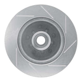 Dynamic Friction 1985-1992 Chevrolet Camaro Front Left Slotted Silver Brake Rotor by Dynamic Friction Company 611-47056L