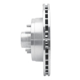 Dynamic Friction 1985-1992 Chevrolet Camaro Front Left Slotted Silver Brake Rotor by Dynamic Friction Company 611-47056L
