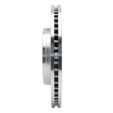 Dynamic Friction 2006-2009 Saab 9-7X Front Left Slotted Silver Brake Rotor by Dynamic Friction Company 611-47069L