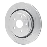 Dynamic Friction 2015-2022 Cadillac ATS Rear Right Slotted Silver Brake Rotor by Dynamic Friction Company 611-47074R