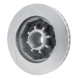 Dynamic Friction 1971-1995 Chevrolet C20 Front Left Slotted Silver Brake Rotor by Dynamic Friction Company 611-48004L