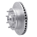 Dynamic Friction 1971-1995 Chevrolet C20 Front Right Slotted Silver Brake Rotor by Dynamic Friction Company 611-48004R