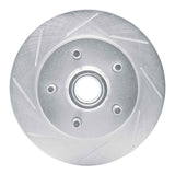 Dynamic Friction 1992-2002 Chevrolet C1500 Front Left Slotted Silver Brake Rotor by Dynamic Friction Company 611-48022L