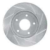 Dynamic Friction 1997-2005 Chevrolet Blazer Front Left Slotted Silver Brake Rotor by Dynamic Friction Company 611-48034L