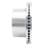 Dynamic Friction 2011-2019 GMC Sierra 3500 2WD HD Rear Left Slotted Silver Brake Rotor by Dynamic Friction Company 611-48060L