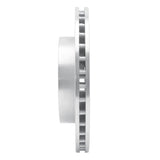 Dynamic Friction 1978-1981 Pontiac Firebird Rear Left Slotted Silver Brake Rotor by Dynamic Friction Company 611-52004L