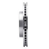 Dynamic Friction 2003-2010 Chevrolet Cobalt Front Right Slotted Silver Brake Rotor by Dynamic Friction Company 611-53002R
