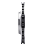 Dynamic Friction 2004-2012 Saturn Aura Front Left Slotted Silver Brake Rotor by Dynamic Friction Company 611-53003L