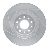 Dynamic Friction 2005-2009 Ford Five Hundred Front Right Slotted Silver Brake Rotor by Dynamic Friction Company 611-54052R