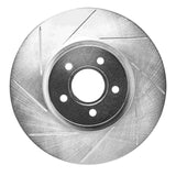 Dynamic Friction 2004-2019 Ford C70 Front Left Slotted Silver Brake Rotor by Dynamic Friction Company 611-54070L