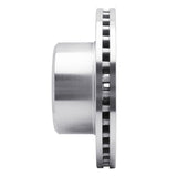 Dynamic Friction 1988-1998 Ford F-450 Super Duty Front Right/ Rear Right Slotted Silver Brake Rotor by Dynamic Friction Company 611-54112R