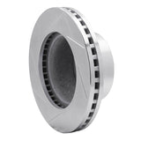 Dynamic Friction 1988-1998 Ford F-450 Super Duty Front Right/ Rear Right Slotted Silver Brake Rotor by Dynamic Friction Company 611-54112R