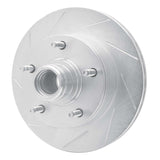 Dynamic Friction 1994-2001 Ford E-20150 Econoline Front Left Slotted Silver Brake Rotor by Dynamic Friction Company 611-54129L