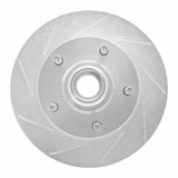 Dynamic Friction 1994-2001 Ford E-20150 Econoline Front Left Slotted Silver Brake Rotor by Dynamic Friction Company 611-54129L