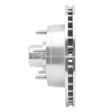 Dynamic Friction 1994-2001 Ford E-20150 Econoline Front Left Slotted Silver Brake Rotor by Dynamic Friction Company 611-54129L
