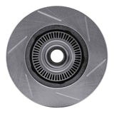 Dynamic Friction 1995-1997 Mazda B2300 Front Left Slotted Silver Brake Rotor by Dynamic Friction Company 611-54138L