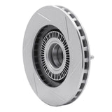 Dynamic Friction 1995-1997 Mazda B2300 Front Left Slotted Silver Brake Rotor by Dynamic Friction Company 611-54138L
