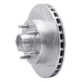 Dynamic Friction 1995-1997 Mazda B2300 Front Right Slotted Silver Brake Rotor by Dynamic Friction Company 611-54138R