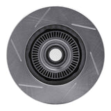 Dynamic Friction 1995-1997 Mazda B2300 Front Right Slotted Silver Brake Rotor by Dynamic Friction Company 611-54138R