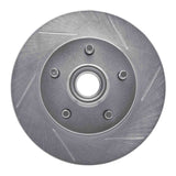 Dynamic Friction 1995-1997 Mazda B2300 Front Right Slotted Silver Brake Rotor by Dynamic Friction Company 611-54138R