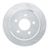 Dynamic Friction 1995-2002 Ford Explorer (Excl Sport) Rear Right Slotted Silver Brake Rotor by Dynamic Friction Company 611-54142R