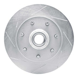 Dynamic Friction 1997-2004 Ford F-150 2WD Front Left Slotted Silver Brake Rotor by Dynamic Friction Company 611-54150L