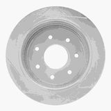Dynamic Friction 1997-2004 Ford F-150 2WD Rear Right Slotted Silver Brake Rotor by Dynamic Friction Company 611-54151R