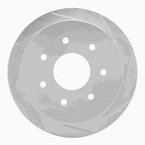 Dynamic Friction 1997-2004 Ford F-150 2WD Rear Right Slotted Silver Brake Rotor by Dynamic Friction Company 611-54151R