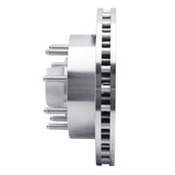 Dynamic Friction 1999-2002 Ford Excursion Front Right Slotted Silver Brake Rotor by Dynamic Friction Company 611-54163R