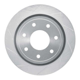 Dynamic Friction 2012-2014 Ford F-150 2WD Rear Left Slotted Silver Brake Rotor by Dynamic Friction Company 611-54218L