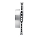 Dynamic Friction 1995-1997 Ford Crown Victoria Front Left Slotted Silver Brake Rotor by Dynamic Friction Company 611-56012L
