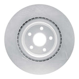 Dynamic Friction 1998-1999 Acura CL Front Left Slotted Silver Brake Rotor by Dynamic Friction Company 611-58010L