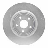 Dynamic Friction 1998-1999 Acura CL Front Left Slotted Silver Brake Rotor by Dynamic Friction Company 611-58010L