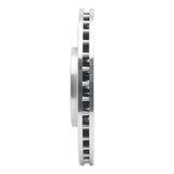 Dynamic Friction 1998-1999 Acura CL Front Left Slotted Silver Brake Rotor by Dynamic Friction Company 611-58010L