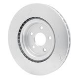 Dynamic Friction 1998-1999 Acura CL Front Left Slotted Silver Brake Rotor by Dynamic Friction Company 611-58010L