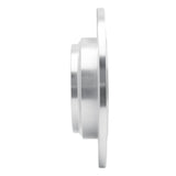 Dynamic Friction 2002-2004 Acura RL Rear Left Slotted Silver Brake Rotor by Dynamic Friction Company 611-58018L