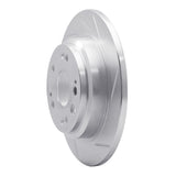 Dynamic Friction 2002-2004 Acura RL Rear Right Slotted Silver Brake Rotor by Dynamic Friction Company 611-58018R