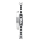 Dynamic Friction 2005-2012 Acura RL Front Left Slotted Silver Brake Rotor by Dynamic Friction Company 611-58021L