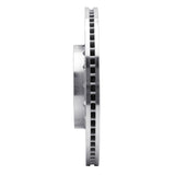 Dynamic Friction 2014-2020 Acura RLX Front Right Slotted Silver Brake Rotor by Dynamic Friction Company 611-58025R