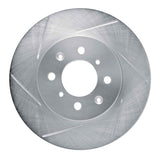 Dynamic Friction 1990-2014 Honda City (Mexico) Front Left Slotted Silver Brake Rotor by Dynamic Friction Company 611-59016L