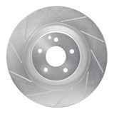 Dynamic Friction 2002-2009 Mercedes-Benz C32 AMG Front Left Slotted Silver Brake Rotor by Dynamic Friction Company 611-63044L