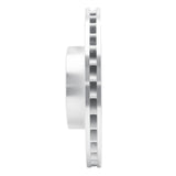 Dynamic Friction 2003-2006 Mercedes-Benz E350 Front Left Slotted Silver Brake Rotor by Dynamic Friction Company 611-63052L