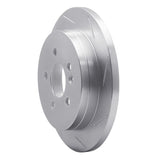 Dynamic Friction 1998-2005 Mercedes-Benz ML320 Rear Right Slotted Silver Brake Rotor by Dynamic Friction Company 611-63123R