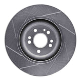 Dynamic Friction 2000-2005 Mercedes-Benz ML430 Front Right Slotted Silver Brake Rotor by Dynamic Friction Company 611-63124R